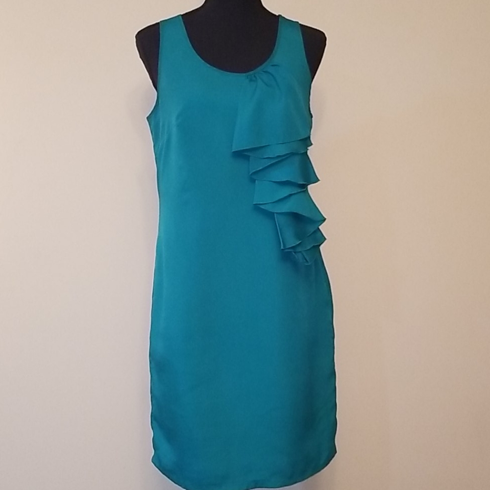 Merona Shift Dress w/ Ruffle Accents